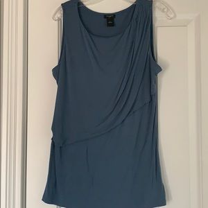 EUC Ann Taylor blue tank